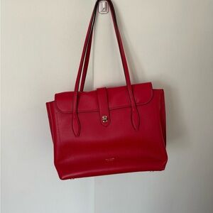 Kate Spade Red Leather Tote